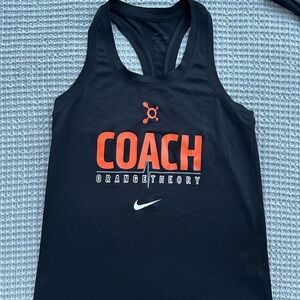 Women’s Orangetheory Coach Black Tank Top
